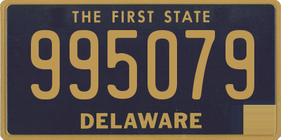 DE license plate 995079