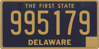 DE license plate 995179