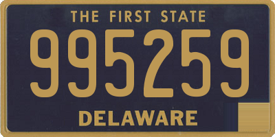 DE license plate 995259