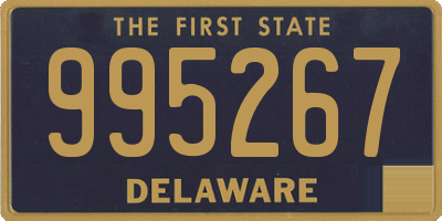 DE license plate 995267