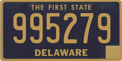 DE license plate 995279