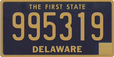 DE license plate 995319