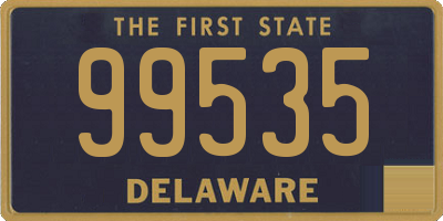 DE license plate 99535