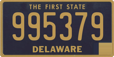 DE license plate 995379