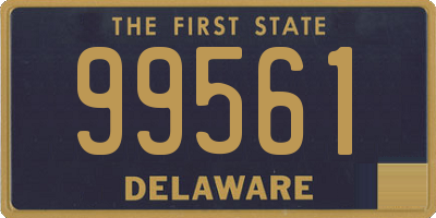 DE license plate 99561