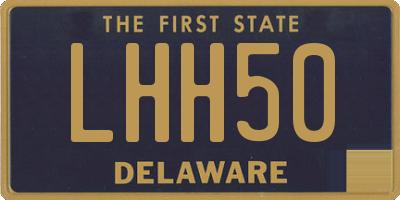 DE license plate LHH50