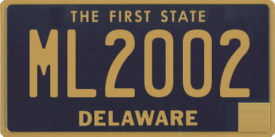 DE license plate ML2002