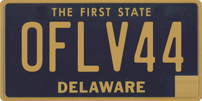 DE license plate OFLV44