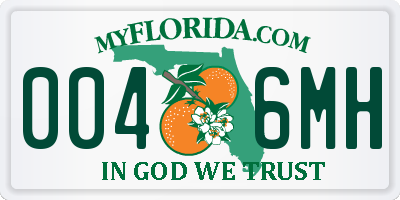 FL license plate 0046MH