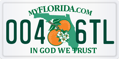 FL license plate 0046TL