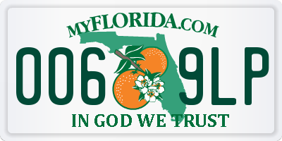 FL license plate 0069LP