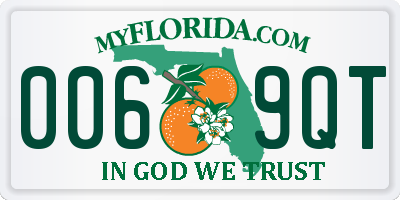 FL license plate 0069QT