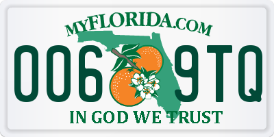 FL license plate 0069TQ