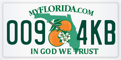 FL license plate 0094KB