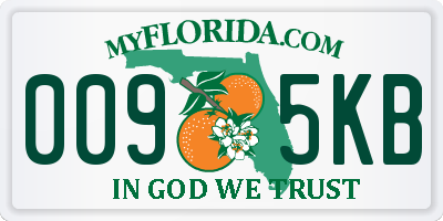 FL license plate 0095KB
