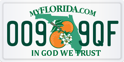 FL license plate 0099QF