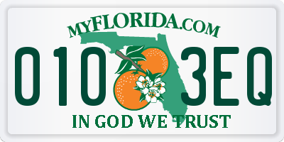 FL license plate 0103EQ