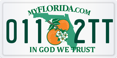 FL license plate 0112TT
