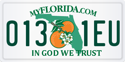 FL license plate 0131EU