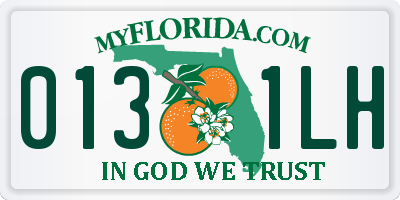 FL license plate 0131LH