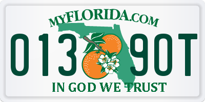 FL license plate 0139OT