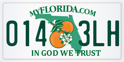 FL license plate 0143LH