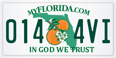 FL license plate 0144VI