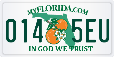 FL license plate 0145EU
