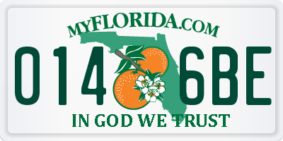 FL license plate 0146BE