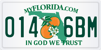 FL license plate 0146BM