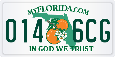 FL license plate 0146CG