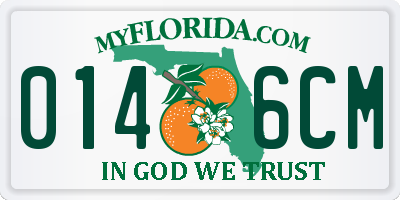 FL license plate 0146CM