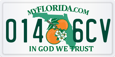 FL license plate 0146CV