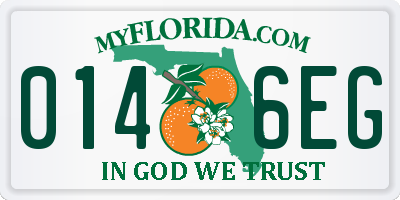 FL license plate 0146EG
