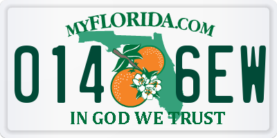 FL license plate 0146EW