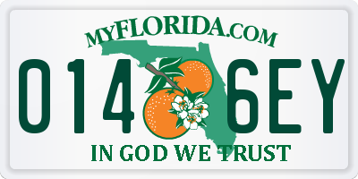 FL license plate 0146EY