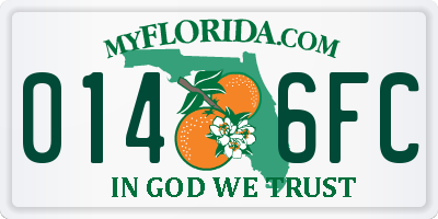 FL license plate 0146FC