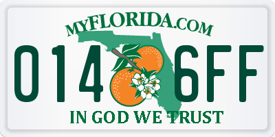 FL license plate 0146FF