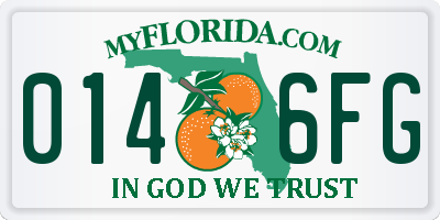 FL license plate 0146FG
