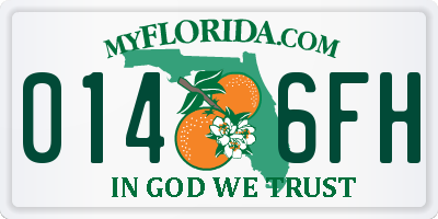 FL license plate 0146FH