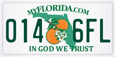 FL license plate 0146FL