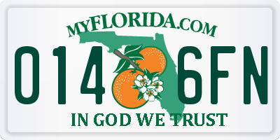 FL license plate 0146FN