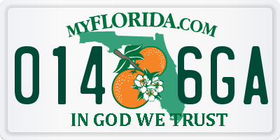 FL license plate 0146GA