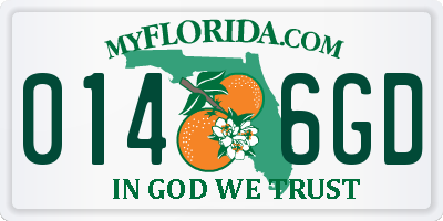 FL license plate 0146GD
