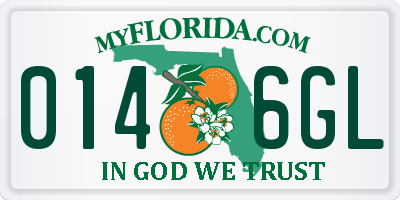 FL license plate 0146GL