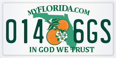 FL license plate 0146GS