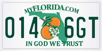 FL license plate 0146GT