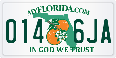 FL license plate 0146JA