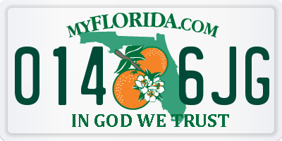 FL license plate 0146JG