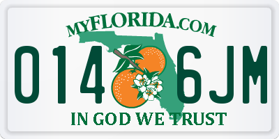 FL license plate 0146JM